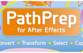 Pathprep - After Effects 中将形状转换为矢量路径的插件