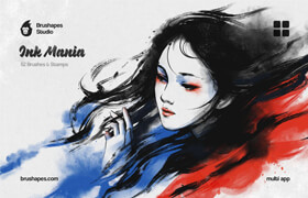 Brushapes - Ink Mania Multi App Brushes