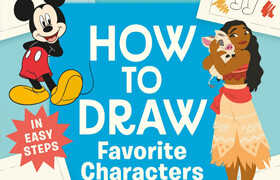 Disney ookto Draw Favorite Characters (True EPUB) - book