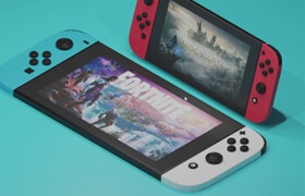 Skillshare - Blender 3D Learn To Create A Nintendo Switch Game Console