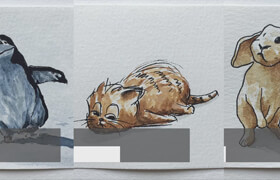 Udemy - Watercolor Painting for Beginners - Cute Animals Challenge