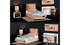 Childroom Full furniture set_3dce_2