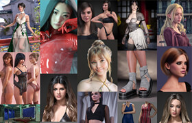 Daz 3D Poser Bundle 3 July 2025