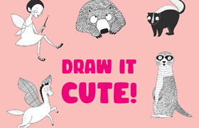 Draw It Cute! 100+ Adorable Animals and Amazing Creatures (Draw It!)- True EPUB - book