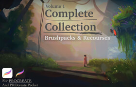 Gumroad - Zakori - Complete Collection - Volume 1 For Procreate