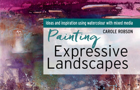 Painting Expressive Landscapes Ideas and Inspiration Using Watercolour With Mixed Media (True EPUB) - book