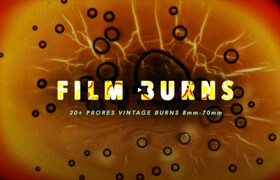 Video Milkshake - Film Burns Pack (Super 8, 16mm, 35mm +)
