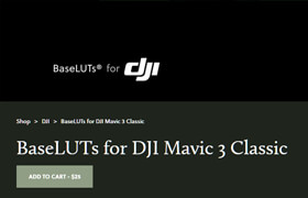 GAMUT - BaseLUTs 2.0 - DJI Mavic 3 Classic - lut