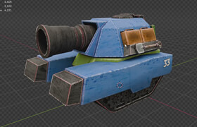 Udemy - Blender 4.X - 3D Modeling for Games - COMPLETE WORKFLOW