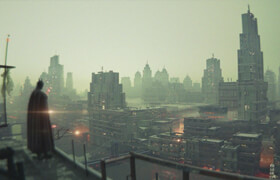 Udemy - Procedural City with Geo Nodes + Epic Batman Scene in Blende