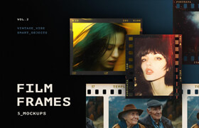 Pixelbuddha - Film Frames Mockups