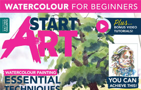 StartArt - Watercolour For Beginners, 2025 (PDF) - book