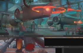 Schoolism - Painting a sci-fi - Craig Mullins (feedback)