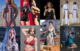 Daz 3D Poser Bundle 3 Aug 2025