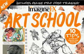 ImagineFX Presents - Art School, 5th Edition 2025 (PDF) - book