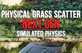 Physical Grass Scatter And Draw