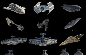 STAR WARS SHIPS AND VEHICLES - 模型