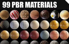 Superhive Market - 99 Pbr Materials Vol.01