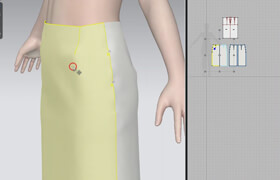 Udemy - Pattern Drafting with CLO3D - Skirt and Simple Culotte Pants