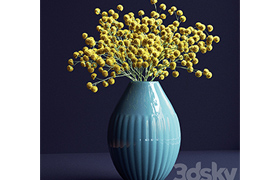 A bouquet of flowers in a vase 17
