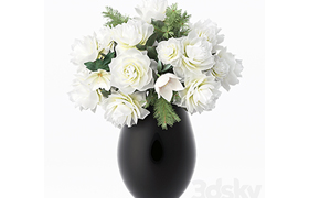 Bouquet of flowers in a vase 27