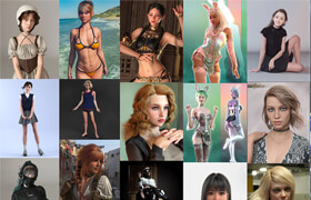 Daz 3D Poser Bundle 5 Aug 2025