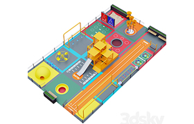 Multifunctional playground