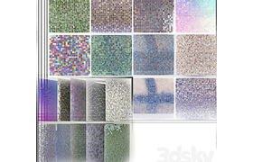 10 mosaic 25x25 matrix