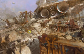 Schoolism - Painting Sci-Fi from Start to Finish with Craig Mullins