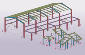 Udemy - Tekla Structures 2025 Structural Steel Model and Details
