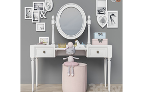 Dressing table (2 options for children, for adults) set 19