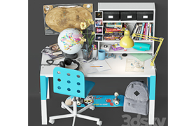 Table is not very neat schoolboy