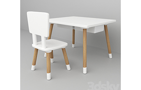Casper table and classic chair