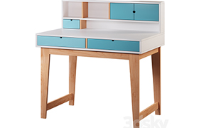 Childrens desk set01