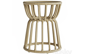Kids Rattan Nightstand