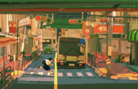 Azusa Tojo - Sketching in Blender - 10 weeks (en - chn)