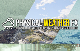 Physical Weather Fx Pro - Blender 的一键创建天气系统插件