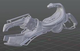 CGCookie - Hard Surface Sculpting and Retopology