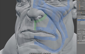 CGCookie - Intro to Retopology with the RetopoFlow Add-on