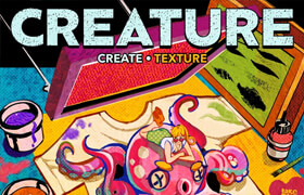 Ko-Fi - CREATURE - Create Texture Collection - Brushes for Procreate