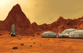 Turbosquid - 3D Mars Environment - 模型