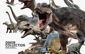 Turbosquid - Dinosaur Collection3 Rigged - 模型