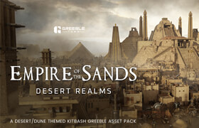 Greeble Town - Empire of the Sands - 模型