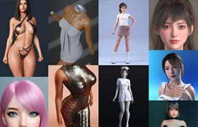 Daz 3D Poser Bundle 1 October 2025