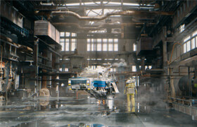 ArtStation - Abandoned Factory - 模型