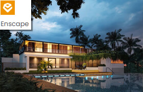 Chaos Enscape - 3d软件的实时渲染插件破解版合集