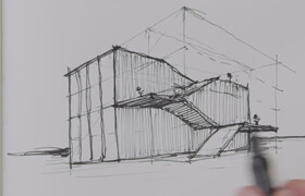 Domestika - Architectural Sketching Thinking with Pen and Paper