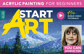 StartArt - Acrylic Painting For Beginners, 2025 (PDF) - book