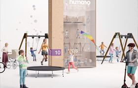 Humano - Vol.10 Kids Blend - 模型