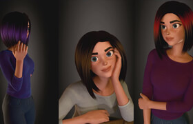 ​Udemy - Stylized 3D character creation in Blender 4.5